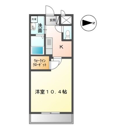 プロスペラールの物件間取画像